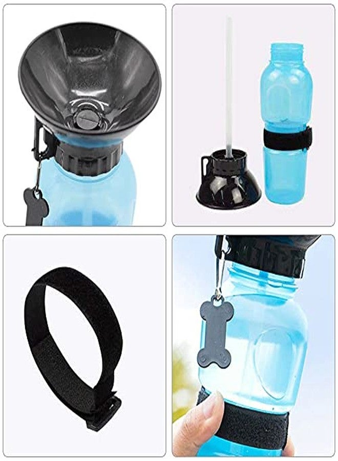 RETSPHIX Dog Water Bowl Bottle Sipper Portable Aqua Dog Travel Water Bottle Bowl 18-oz Dog Bottle Auto Dog Mug for Pets - Image 4